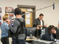Meta camera crew at Elida High School - 5/16/23