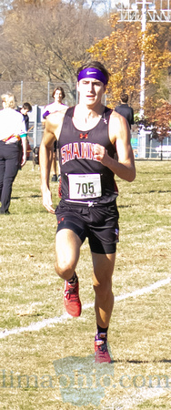 Shawnee's Noah Williams wins the Division 1 Regional Cross Count