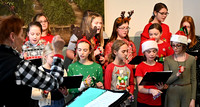 SPPS choir at Well Grounded Cafe - 12/23/21